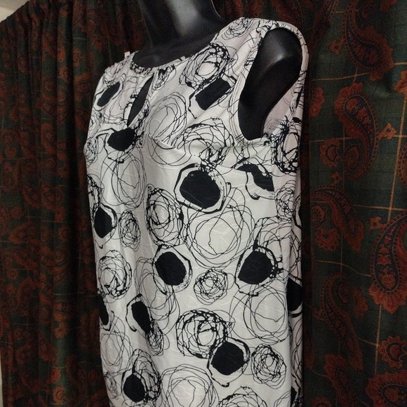Womens Sleeveless Blouse Size M - Picture 1 of 5